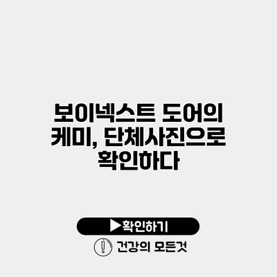 보이넥스트 도어의 케미, 단체사진으로 확인하다