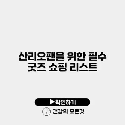 산리오팬을 위한 필수 굿즈 쇼핑 리스트